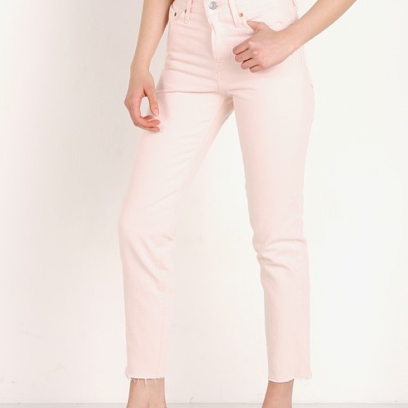 Levi’s Wedgie Fit Jean Creole Pink Size 25 - Picture 2 of 6